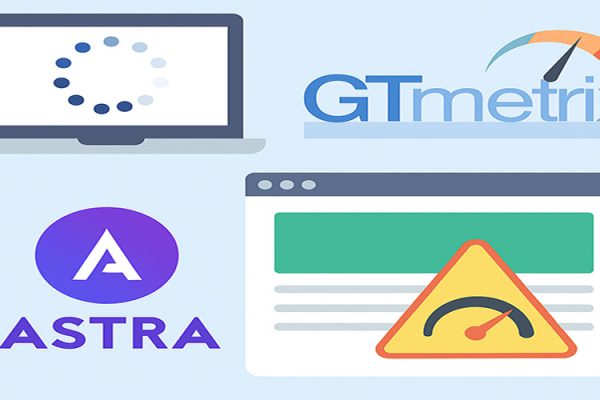 بررسی سرعت قالب Astra در تست GTmetrix
